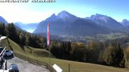 Archiviertes Webcam Bild: Schönau am Königssee: Blick vom Gasthof Hochlenzer am 20.10.2026 um 12:06 Uhr