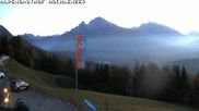 Archiviertes Webcam Bild: Schönau am Königssee: Blick vom Gasthof Hochlenzer am 20.10.2026 um 18:06 Uhr