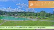 Archiviertes Webcam Bild: Bischofswiesen: Naturbad Aschauerweiher am 28.05.2026 um 12:43 Uhr
