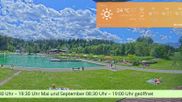 Archiviertes Webcam Bild: Bischofswiesen: Naturbad Aschauerweiher am 28.05.2026 um 14:44 Uhr