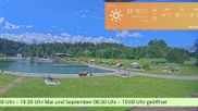 Archiviertes Webcam Bild: Bischofswiesen: Naturbad Aschauerweiher am 12.07.2026 um 10:28 Uhr