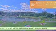 Archiviertes Webcam Bild: Bischofswiesen: Naturbad Aschauerweiher am 12.07.2026 um 12:28 Uhr