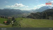 Archived webcam image showing Hocheck Oberaudorf on 12 Jul 2026 at 11:54