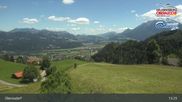 Archived webcam image showing Hocheck Oberaudorf on 12 Jul 2026 at 13:54