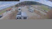 Archived webcam image showing Ödberg: Camp site near Lake Tegernsee on 23 Mar 2026 at 12:07