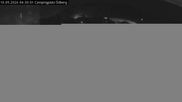 Archived webcam image showing Ödberg: Camp site near Lake Tegernsee on 10 Sep 2026 at 04:42