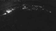 Archived webcam image showing Ödberg: Camp site near Lake Tegernsee on 10 Sep 2026 at 22:42
