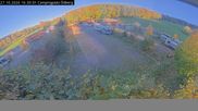 Archived webcam image showing Ödberg: Camp site near Lake Tegernsee on 27 Oct 2026 at 16:59