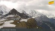 Archived webcam image showing Jungfrau Ski Region - Männlichen on 5 May 2026 at 11:50