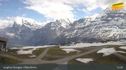 Archived webcam image showing Jungfrau Ski Region - Männlichen on 5 May 2026 at 13:50