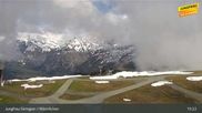 Archived webcam image showing Jungfrau Ski Region - Männlichen on 11 May 2026 at 15:15