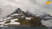 Archived webcam image showing Jungfrau Ski Region - Männlichen on 11 May 2026 at 11:15