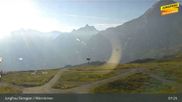 Archiviertes Webcam Bild: Wengen: Bergstation Männlichen am 12.07.2026 um 07:47 Uhr