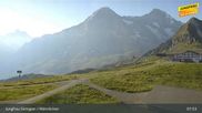 Archiviertes Webcam Bild: Wengen: Bergstation Männlichen am 12.07.2026 um 08:47 Uhr