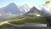 Archiviertes Webcam Bild: Wengen: Bergstation Männlichen am 12.07.2026 um 13:47 Uhr