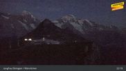 Archiviertes Webcam Bild: Wengen: Bergstation Männlichen am 21.07.2026 um 03:58 Uhr