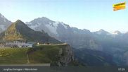 Archived webcam image showing Jungfrau Ski Region - Männlichen on 15 Aug 2026 at 07:03
