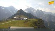 Archived webcam image showing Jungfrau Ski Region - Männlichen on 15 Aug 2026 at 11:03