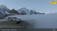 Archived webcam image showing Jungfrau Ski Region - Männlichen on 17 Sep 2026 at 07:56