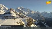 Archiviertes Webcam Bild: Wengen: Bergstation Männlichen am 26 Feb 2026 um 17:25 Uhr