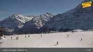 Archiviertes Webcam Bild: Wengen: Bergstation Männlichen am 26 Feb 2026 um 11:03 Uhr