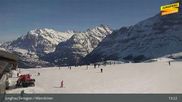 Archiviertes Webcam Bild: Wengen: Bergstation Männlichen am 26 Feb 2026 um 13:03 Uhr