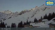 Archived webcam image showing Elm: Munggä Hüttä on 5 Mar 2026 at 07:15