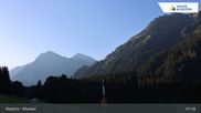Archived webcam image showing Klosters Monbiel Car Park on 12 Jul 2026 at 07:57