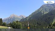 Archived webcam image showing Klosters Monbiel Car Park on 12 Jul 2026 at 15:57