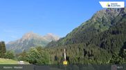 Archived webcam image showing Klosters Monbiel Car Park on 12 Jul 2026 at 19:50