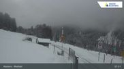 Archived webcam image showing Klosters Monbiel Car Park on 15 Mar 2026 at 08:18