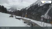 Archived webcam image showing Klosters Monbiel Car Park on 15 Mar 2026 at 15:18