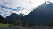 Archived webcam image showing Klosters Monbiel Car Park on 9 Oct 2026 at 11:01