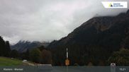 Archived webcam image showing Klosters Monbiel Car Park on 11 Oct 2026 at 15:07
