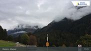 Archived webcam image showing Klosters Monbiel Car Park on 11 Oct 2026 at 17:07