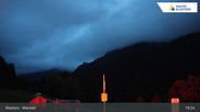Archived webcam image showing Klosters Monbiel Car Park on 11 Oct 2026 at 19:07