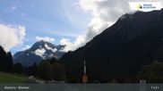 Archived webcam image showing Klosters Monbiel Car Park on 11 Oct 2026 at 11:07