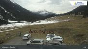 Archiviertes Webcam Bild: Klosters - Garfiun am 12.04.2026 um 17:46 Uhr
