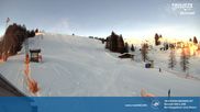 Archived webcam image showing Rossfeld ski area on 26 Feb 2026 at 07:39