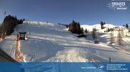 Archived webcam image showing Rossfeld ski area on 26 Feb 2026 at 08:39