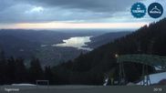 Archived webcam image showing Wallbergbahn by Lake Tegernsee (1635m) on 21 Apr 2026 at 05:22