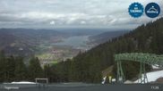 Archived webcam image showing Wallbergbahn by Lake Tegernsee (1635m) on 21 Apr 2026 at 11:22