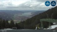 Archived webcam image showing Wallbergbahn by Lake Tegernsee (1635m) on 21 Apr 2026 at 15:22