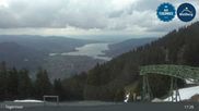 Archived webcam image showing Wallbergbahn by Lake Tegernsee (1635m) on 21 Apr 2026 at 17:22