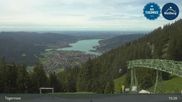 Archived webcam image showing Wallbergbahn by Lake Tegernsee (1635m) on 4 Jun 2026 at 15:57