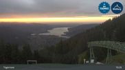 Archived webcam image showing Wallbergbahn by Lake Tegernsee (1635m) on 10 Sep 2026 at 19:29