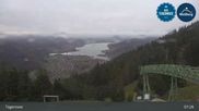 Archived webcam image showing Wallbergbahn by Lake Tegernsee (1635m) on 27 Oct 2026 at 07:01