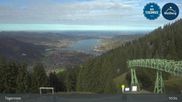 Archived webcam image showing Wallbergbahn by Lake Tegernsee (1635m) on 27 Oct 2026 at 11:01