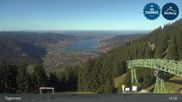 Archived webcam image showing Wallbergbahn by Lake Tegernsee (1635m) on 27 Oct 2026 at 13:01