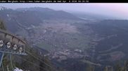 Archiviertes Webcam Bild: Laber Bergbahn: Blick nach Oberammergau am 08.04.2026 um 06:04 Uhr